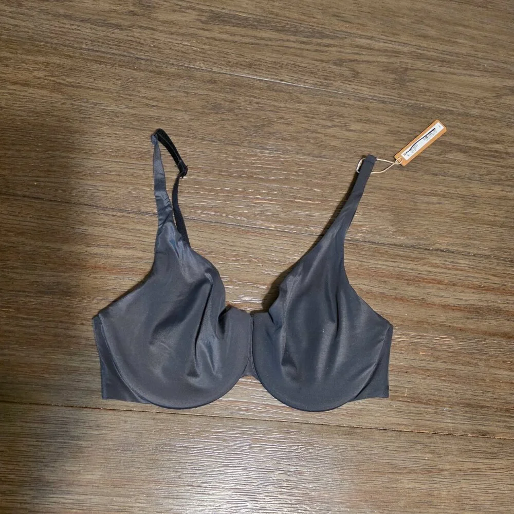 Skims Smoothing Intimates UNLINED MINIMIZER BRA NWT Black 36C - Picture 3 of 13